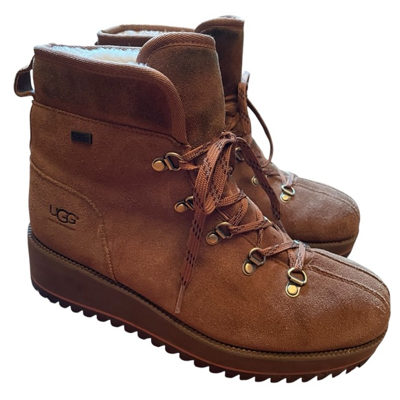 UGG Shoes - UGG Women's W Birch LACE-UP Boot Snow Chestnut 8 M US